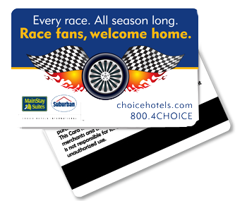 Hotel keyless entry card with bottom strip