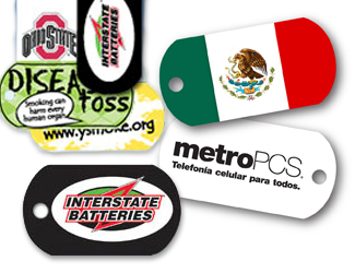 Tracer Tags Military Dog Tags