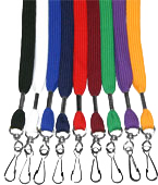 flat lanyards